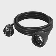 COMMEL 220-151 produžni kabel s utikačem i natikačem "šuko" 16 a 250 v ~ 3500 w ip20